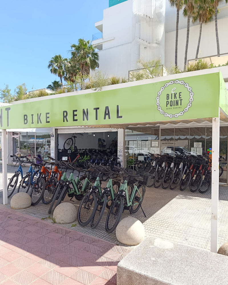 e bike point portal Mallorca Fahrradvermietung Playa de Palma