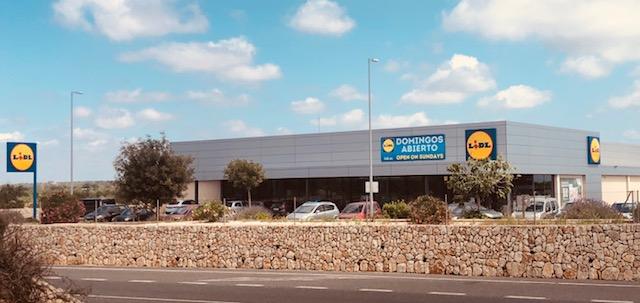 Lidl supermarkt Santaniy Portal Mallorca