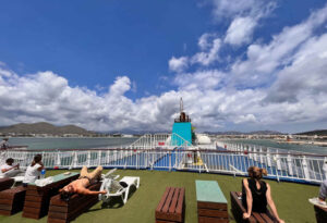 Mit der Fähre von Alcudia nach Barcelona