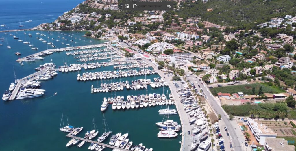 Port Andraxt Mallorca Hafen und Yachten