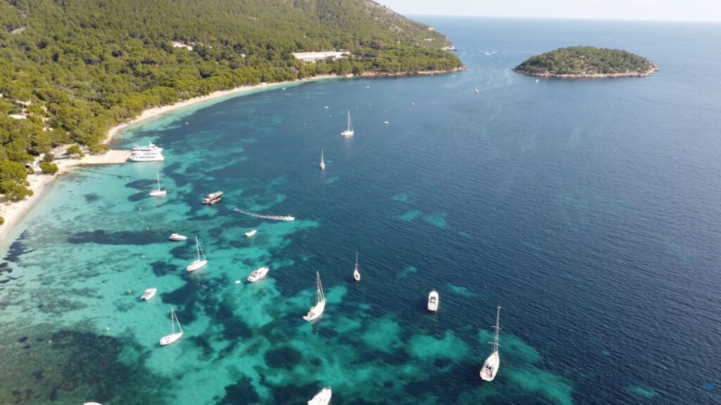 Formentor mallorca Strand Boote
