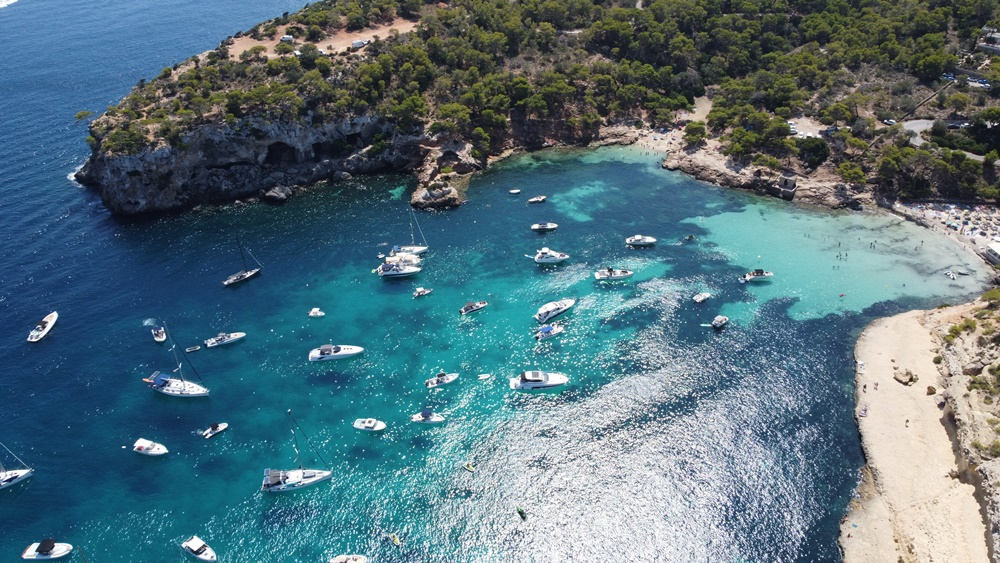 Portals Vells Bucht in der Nähe von Palma Nova Mallorca