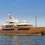 Luxus Yacht JADE im Hafen von Puerto Portals
